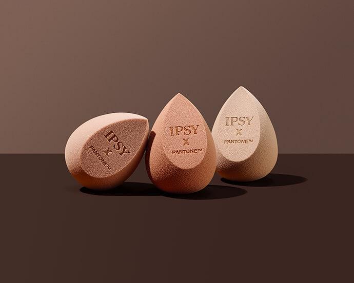 IPSY x PANTONE™ 3-Piece Makeup Sponge Set