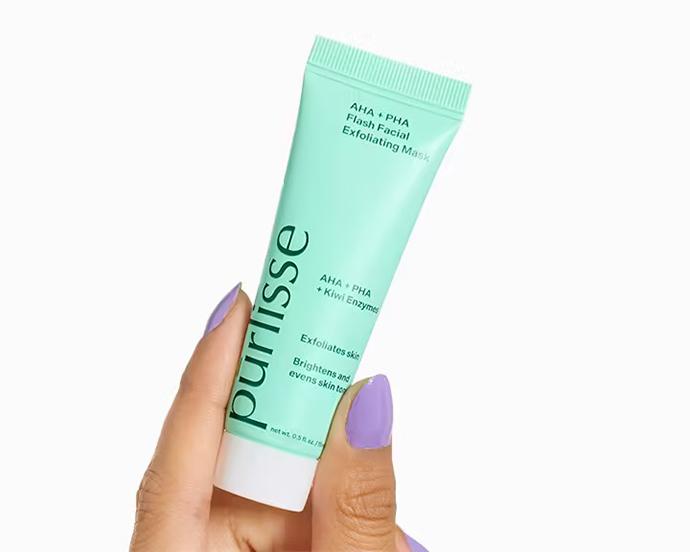 PURLISSE BEAUTY AHA + PHA Flash Facial Exfoliating Mask