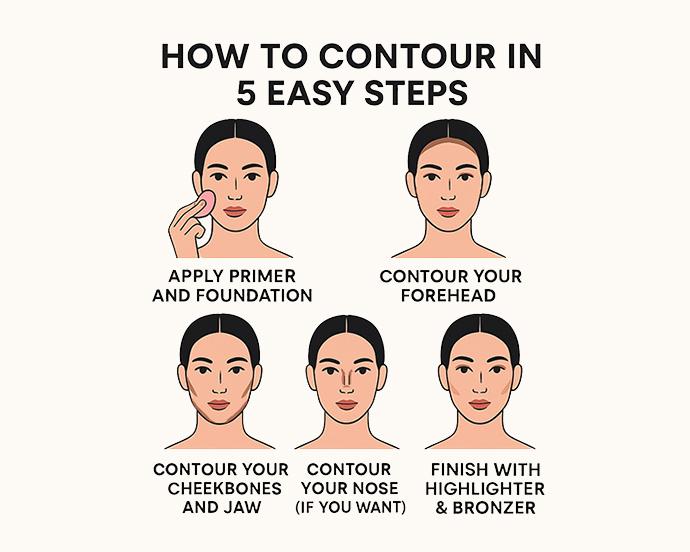 how-to-contour-5-steps-infographic Desktop