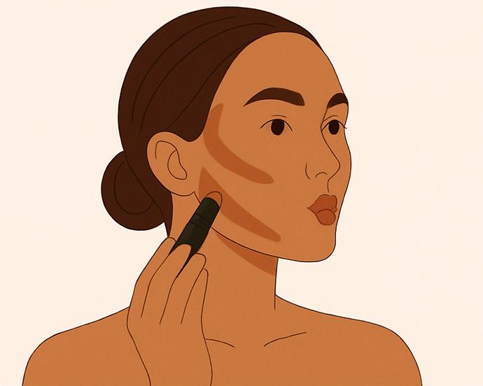 step-3-Contour-your-cheekbones-and-Jaw-how-to-contour