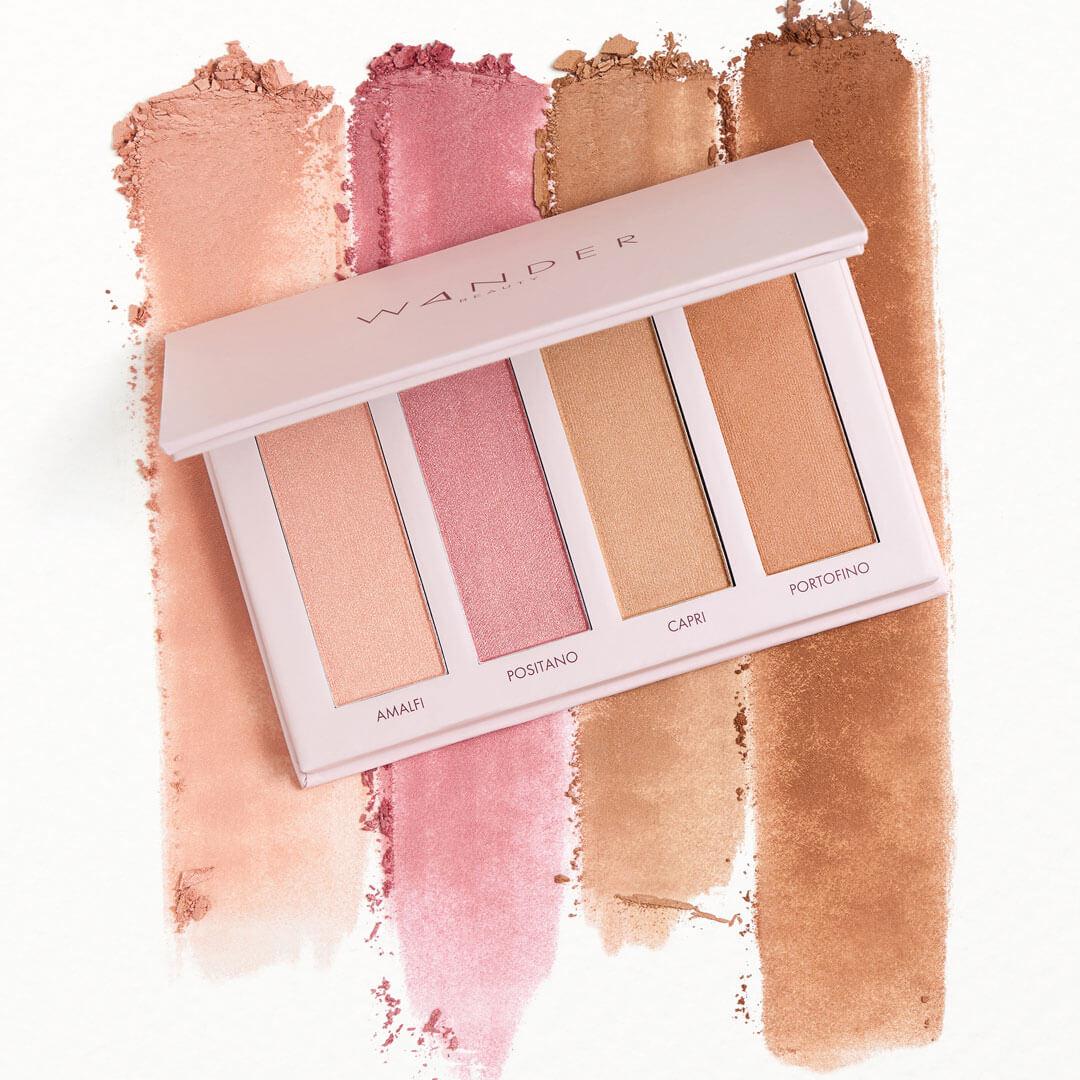 WANDER BEAUTY Riviera Blush and Bronzer Palette Mobile