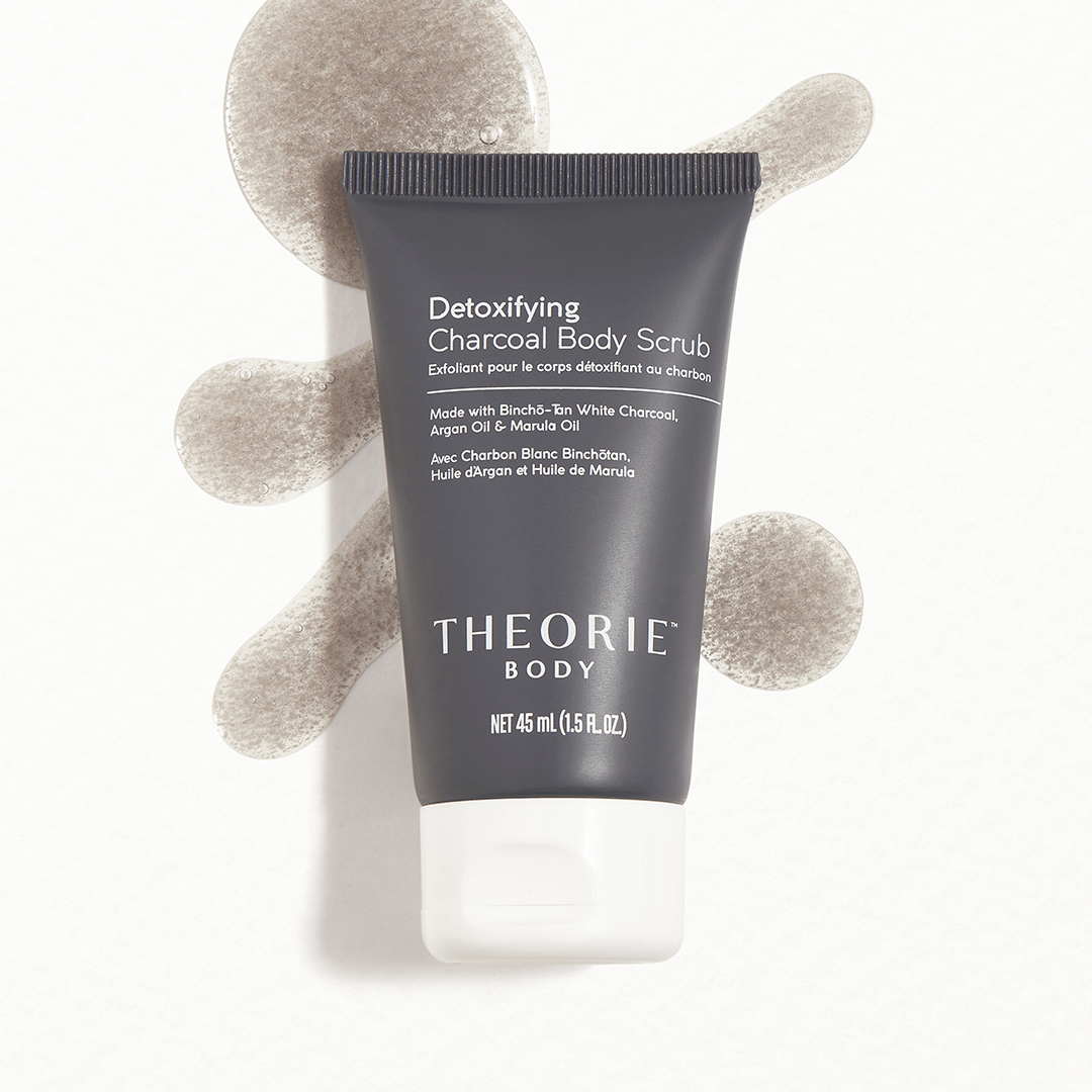 THEORIE Charcoal Bamboo Detoxifying Body Scrub Mobile
