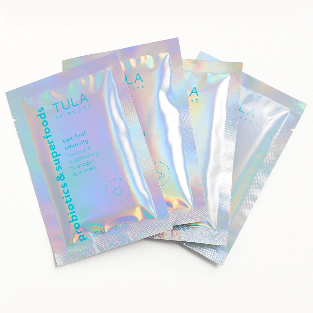 TULA SKINCARE Eye Feel Amazing Cooling & Brightening Hydrogel Eye Mask Mobile