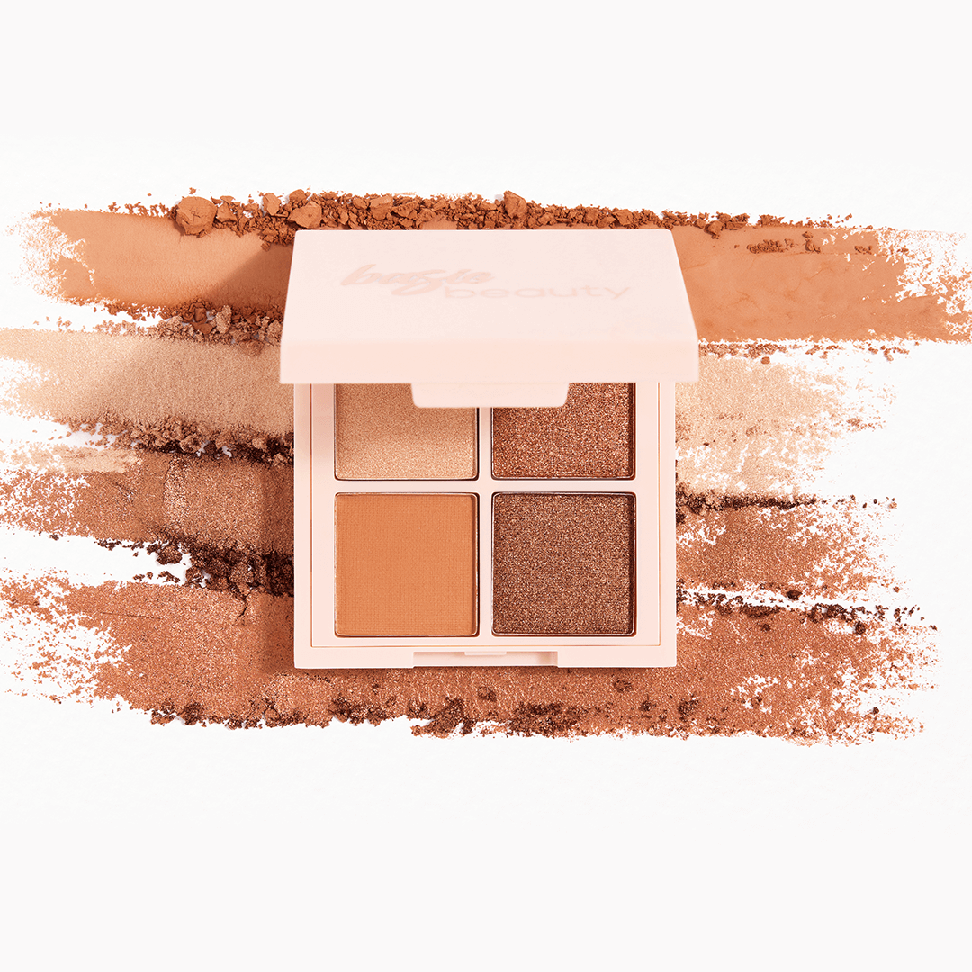 BASIC BEAUTY Hot Cocoa Bomb Eyeshadow Quad Desktop