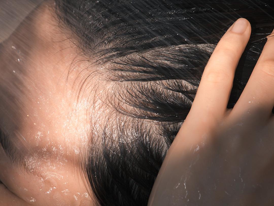 A photo of a hair rinsed with water Desktop