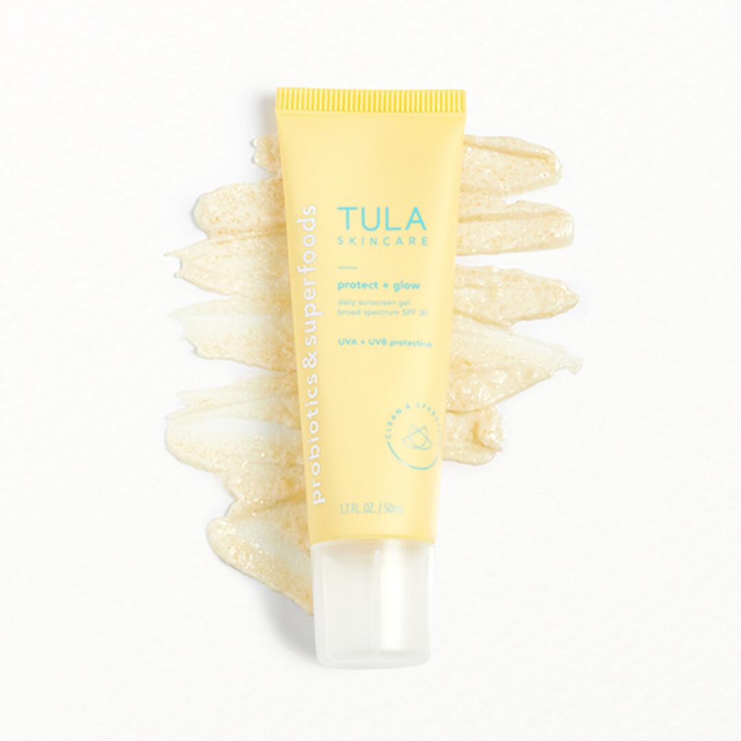 TULA SKINCARE Protect + Glow Daily Sunscreen SPF 30 Gel Desktop