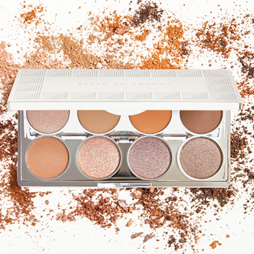 BELLE EN ARGENT Panchromatic Eyeshadow Palette in Nude Intuitive Vision Desktop