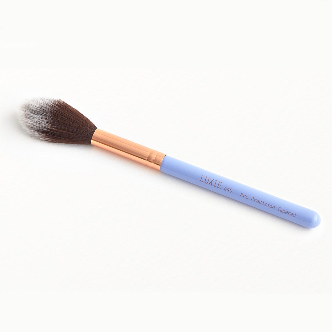 LUXIE BEAUTY 640 Pro Precision Tapered Brush in Periwinkle Blue Mobile productId:p-jwiaj5e666y81vr6