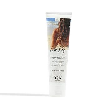 IGK Hair Low Key Cleansing Walnut Scrub is great for removing scalp buildup. Mobile