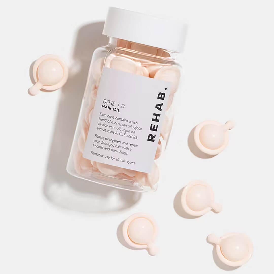 REHAB. Dose 1.0 Hair Oil Capsules Mobile