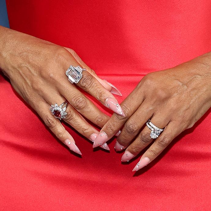 Niecy Nash-s Velvet French Tips mobile