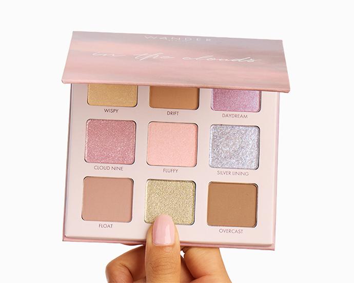 frosted-makeup-trend 02 WANDER BEAUTY In The Clouds Eyeshadow Palette