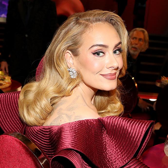 Adele attends the 65th GRAMMY Awards at Crypto.com Arena on February 05, 2023 in Los Angeles, California.
