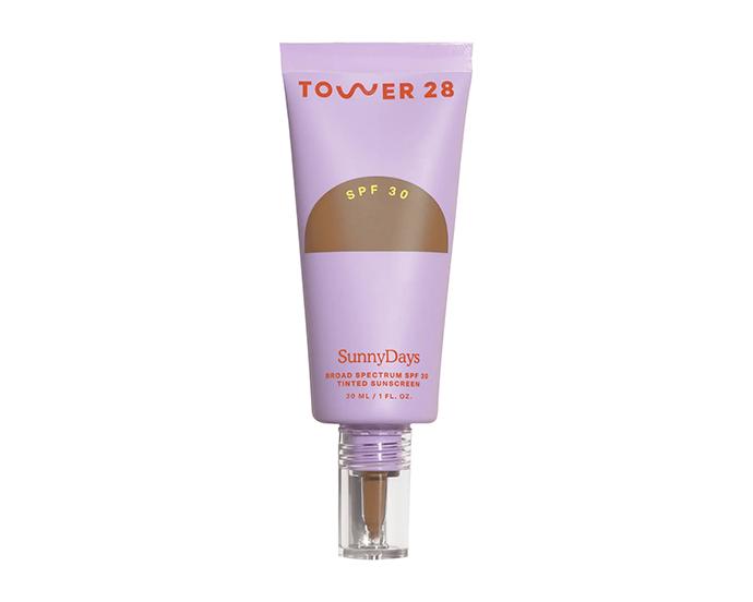 TOWER 28 BEAUTY SunnyDays SPF 30 Tinted Sunscreen Foundation best-makeup-with-spf