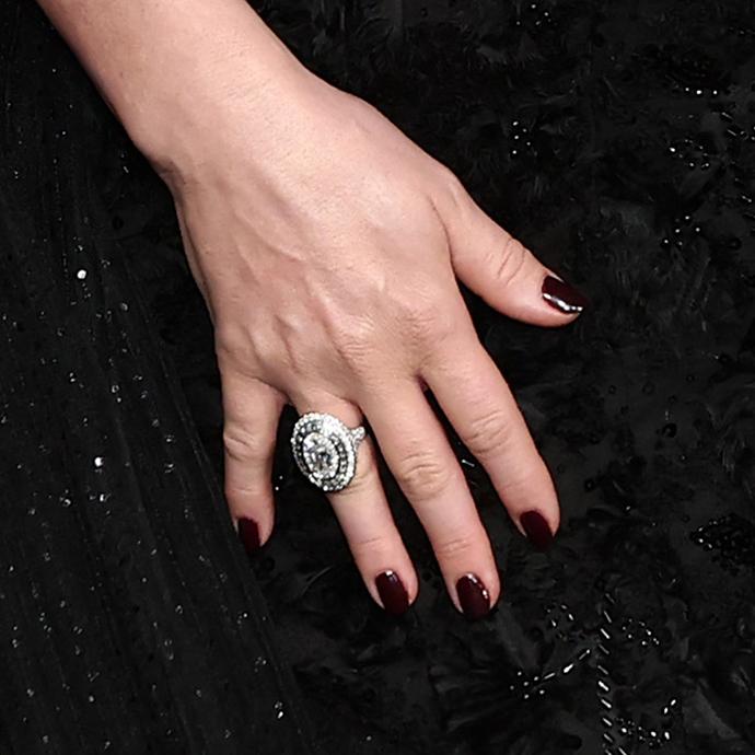 Anne Hathaway-s Cherry Noir Nails mobile