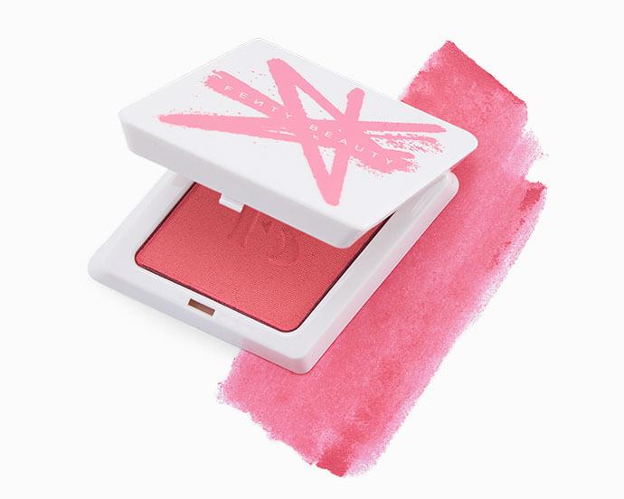 FENTY-BEAUTY-Cheeks-Suede-Blush-PETAL-POPPIN-with-swatch