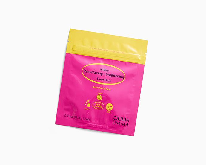 OLIVIAUMMA Milky Resurfacing Brightening Toner Pads