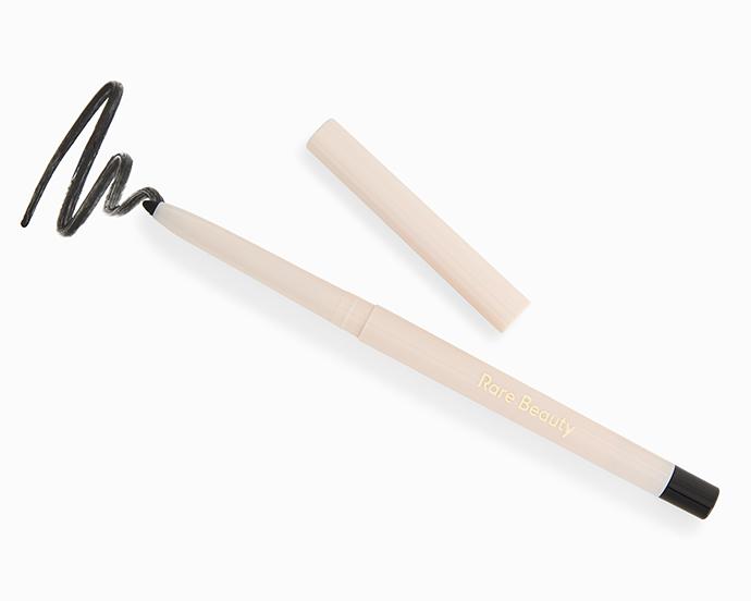 RARE-BEAUTY-Perfect-Strokes-Longwear-Gel-Eyeliner-True-Black0202 with-swatch