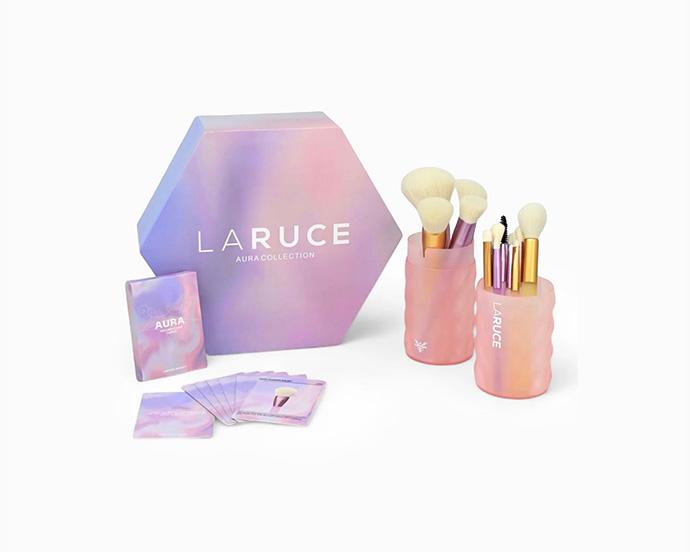 LARUCE BEAUTY - Aura Collection 12Piece Makeup Brush Set