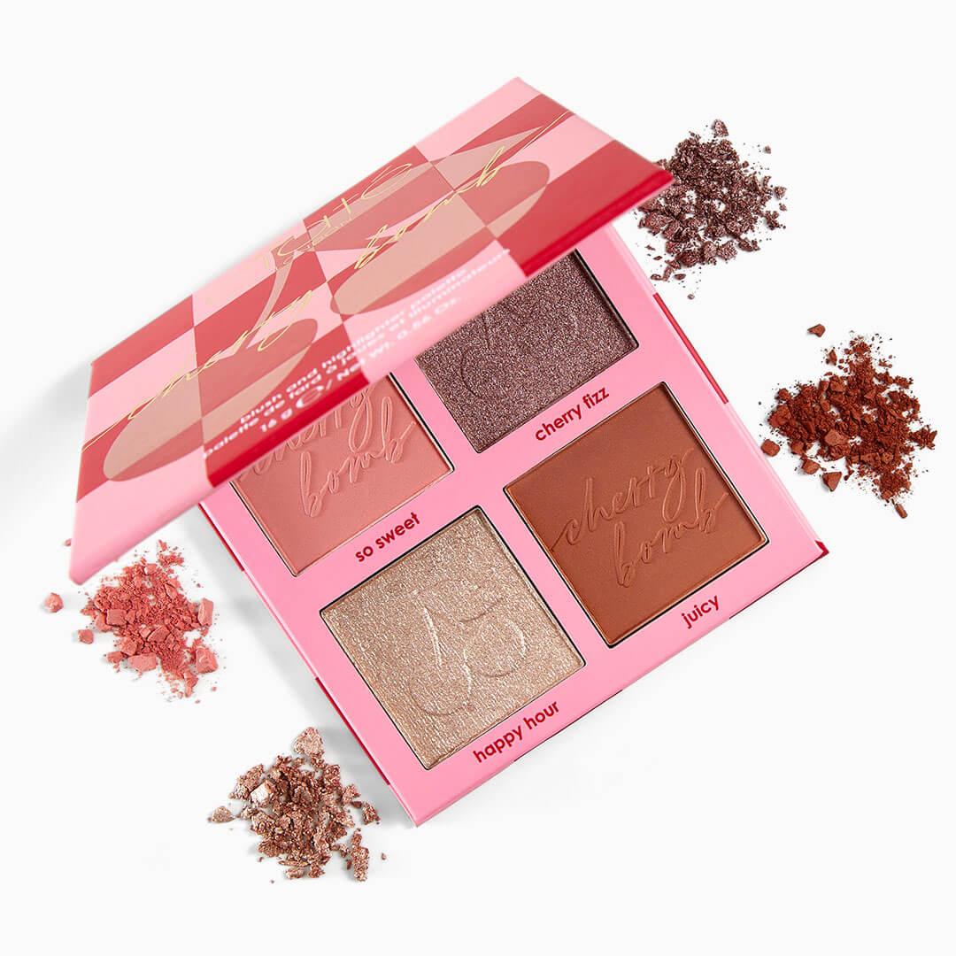 CIATE LONDON Cherry Bomb Blush and Highlighter Palette
