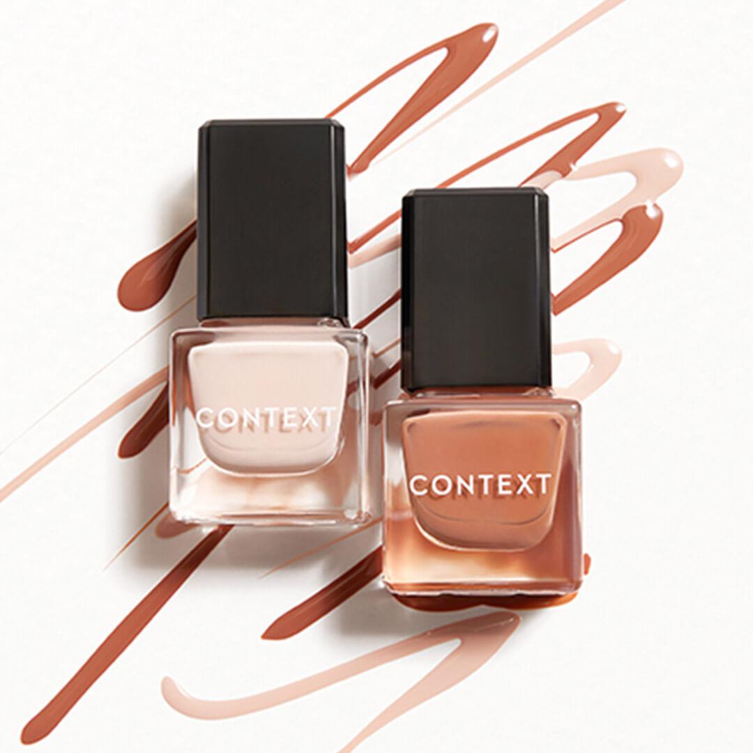 CONTEXT SKIN Nail Lacquer Duo in Piece of Me & The Last Mile Desktop