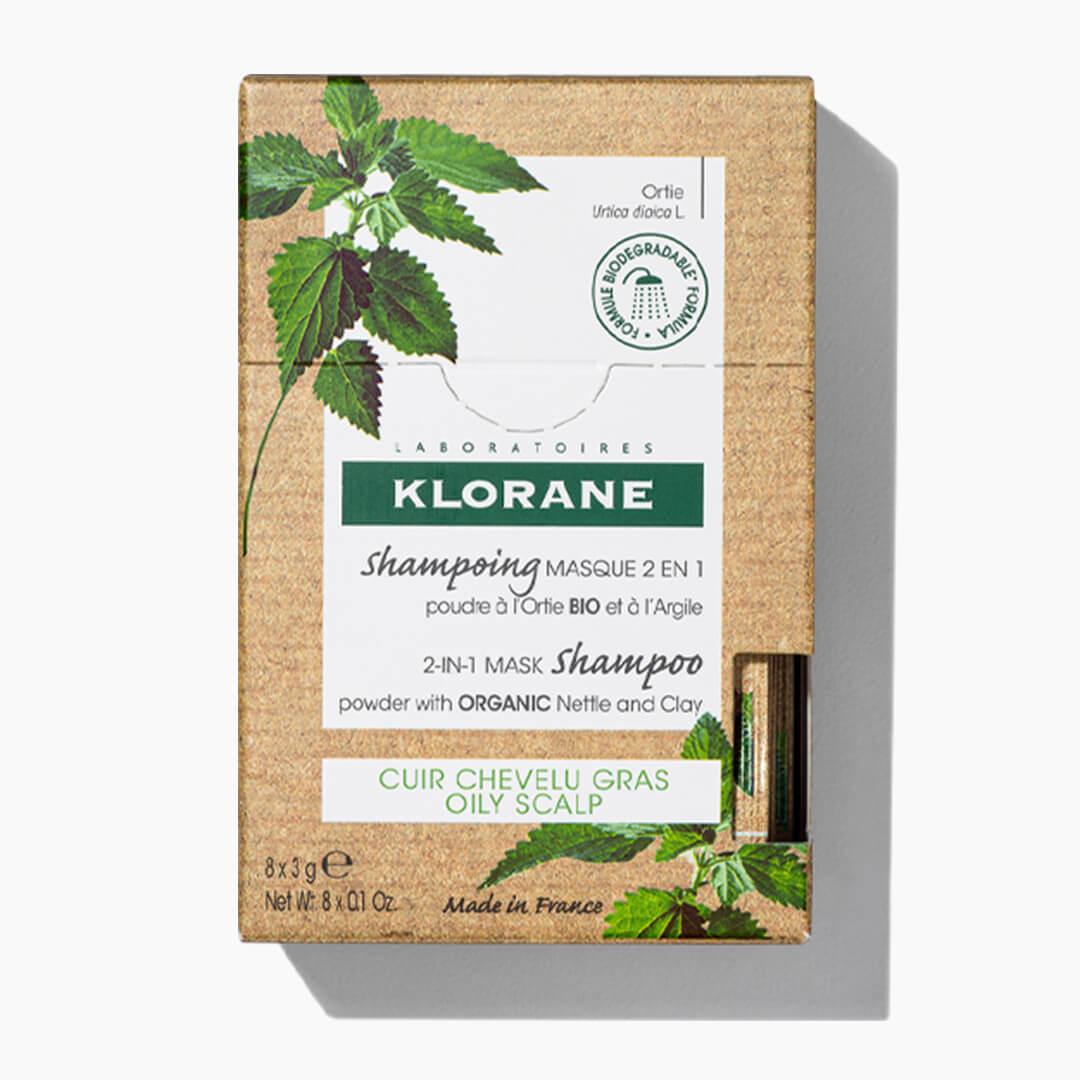 KLORANE Oil Control 2-In-1 Mask Shampoo Powder With Nettle Desktop