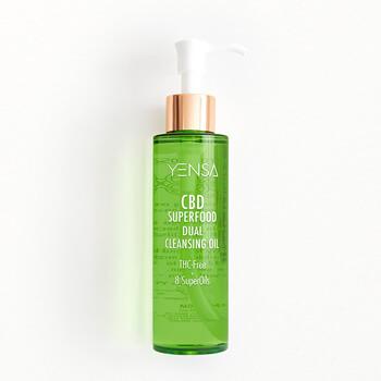 An image of YENSA CBD SuperFood Dual Cleansing Oil. Mobile