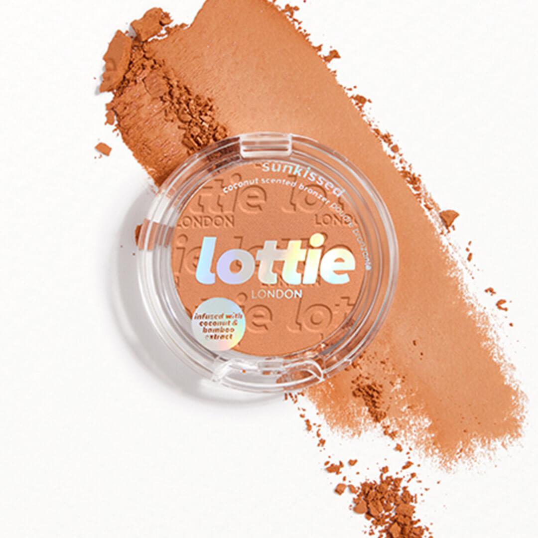 LOTTIE LONDON Sunkissed Coconut Scented Bronzer in Sun Catcher Mobile