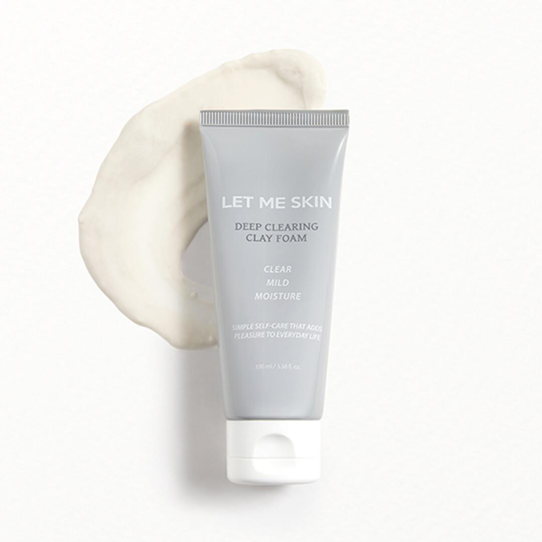 LET ME SKIN Deep Clearing Clay Foam Desktop
