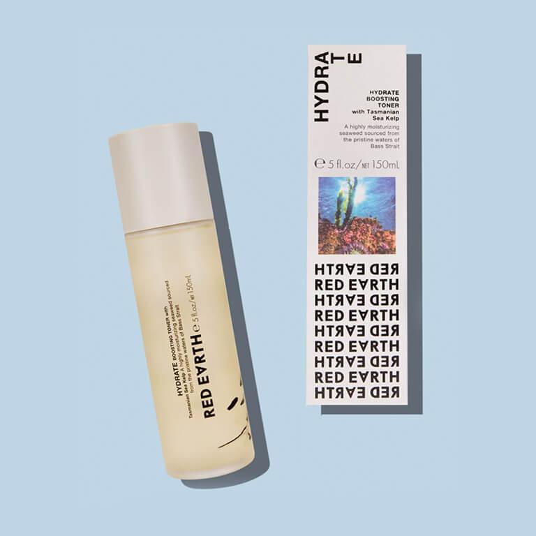 RED EARTH HYDRATING BOOSTING TONER with Tasmanian Sea Kelp Desktop
