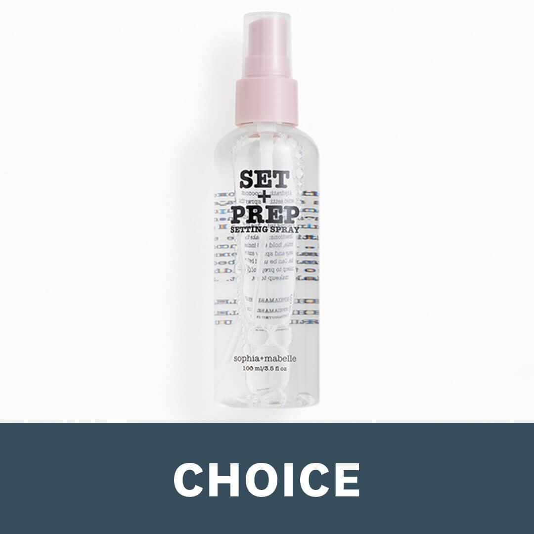 SOPHIA + MABELLE Set + Prep Setting Spray Desktop