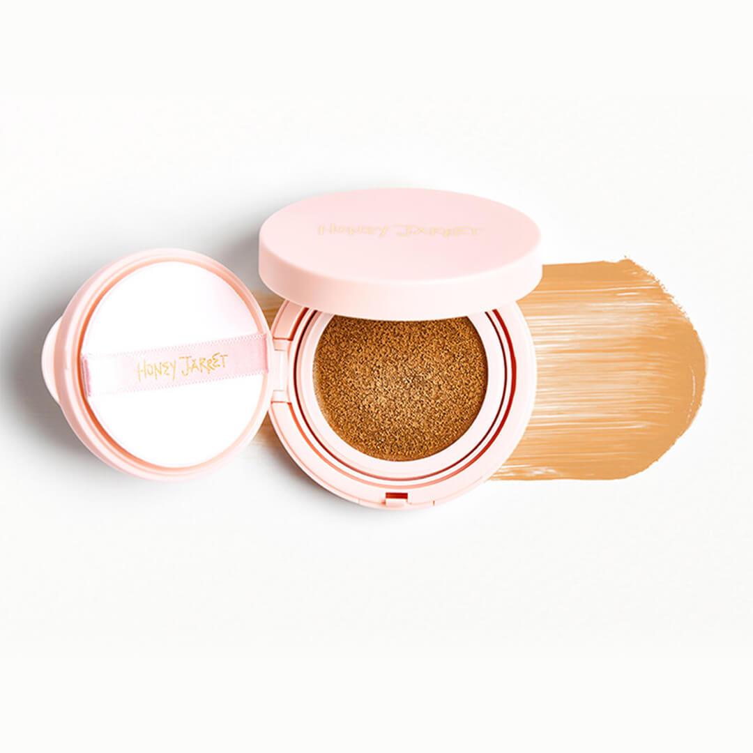 HONEY JARRET Clean Cover Cushion Foundation in Golden Honey Mobile productId:p-k3yvltmrj5ptgi7