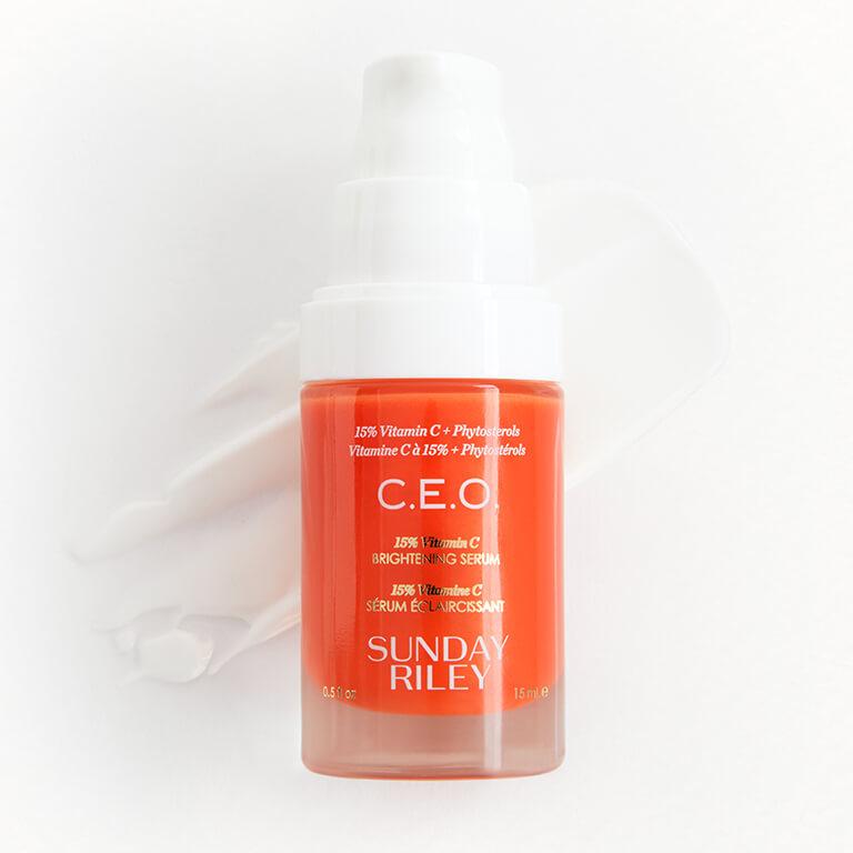 An image of SUNDAY RILEY C.E.O. 15% Vitamin C Brightening Serum Desktop