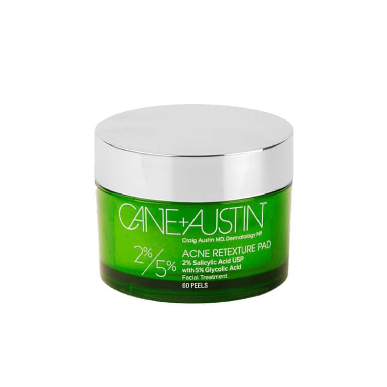 An image of CANE + AUSTIN Acne Retexture Pads. Desktop