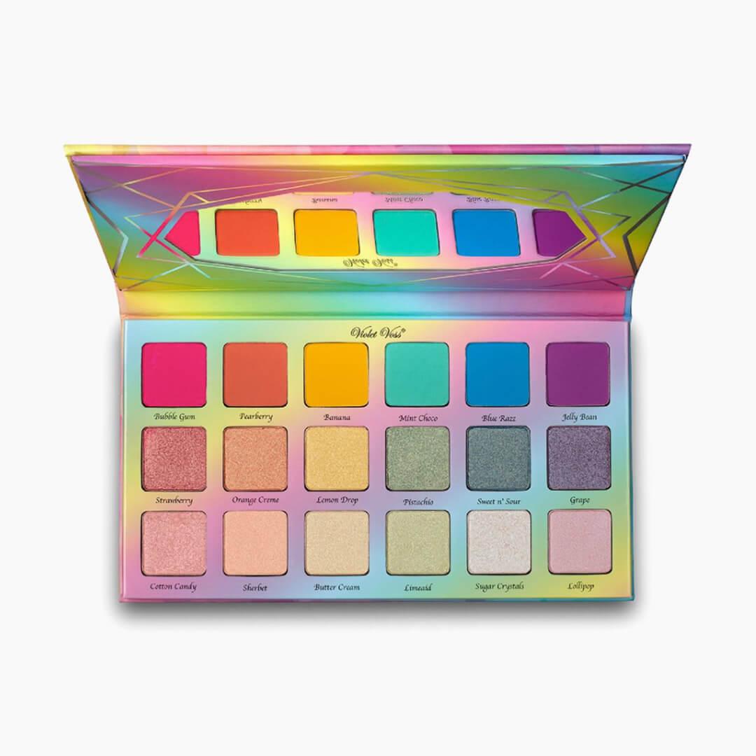 VIOLET VOSS Sugar Crystals Pressed Pigment Palette Desktop