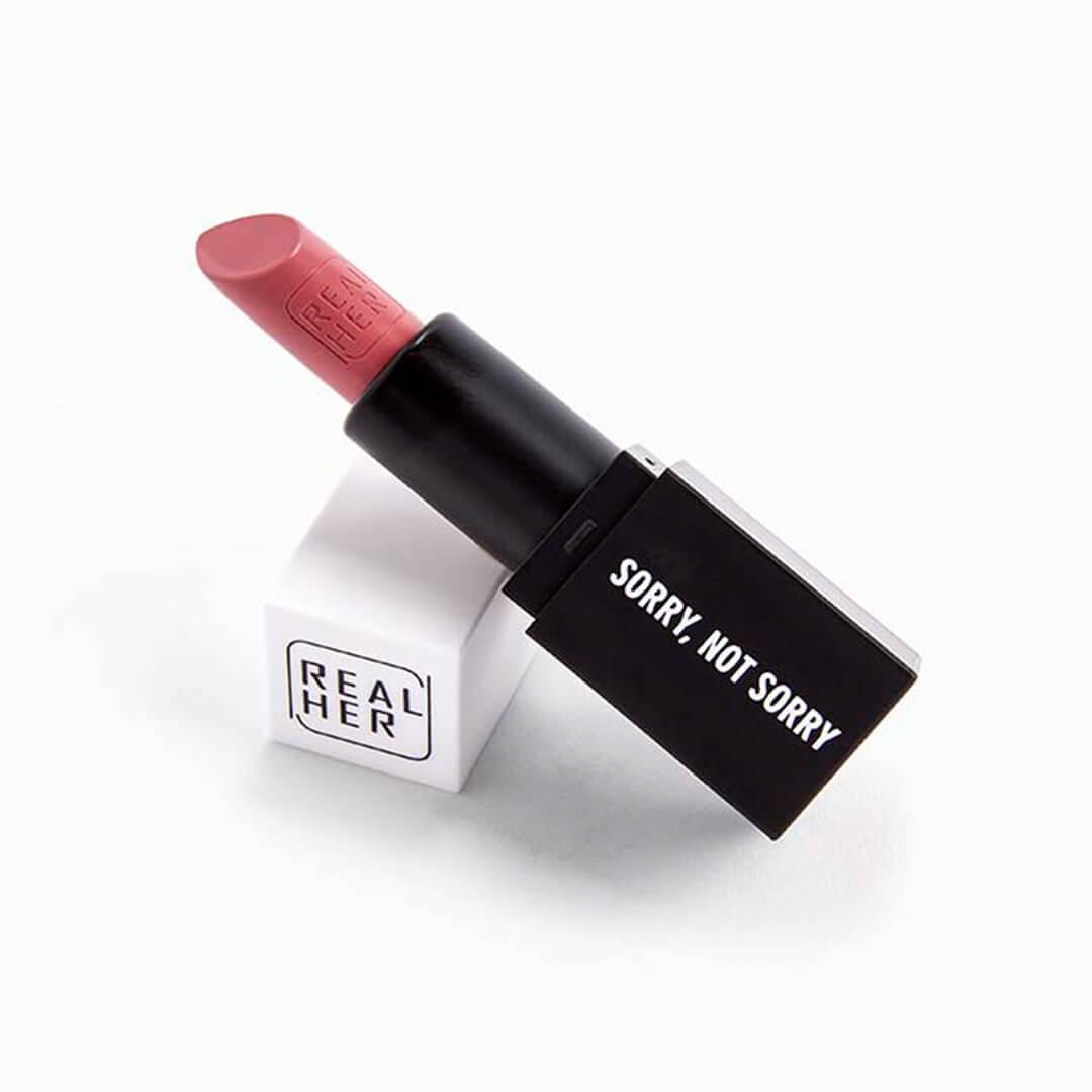 REALHER Moisturizing Lipstick in Sorry, Not Sorry Desktop productId:p-jsdjrogsqpqgukt