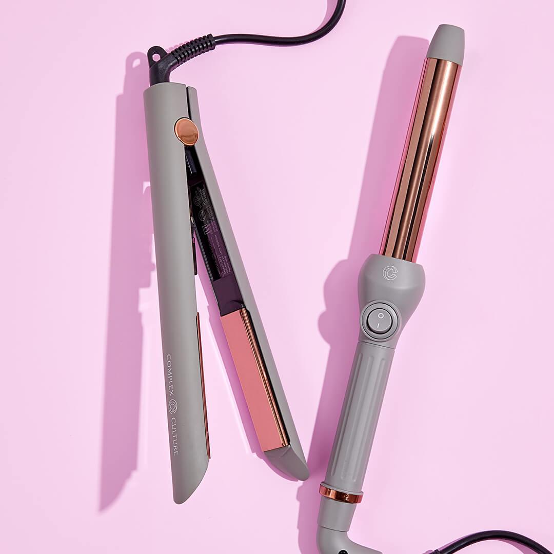 COMPLEX CULTURE Titanium Styling Flat Iron and COMPLEX CULTURE Titanium Curling Wand Mobile