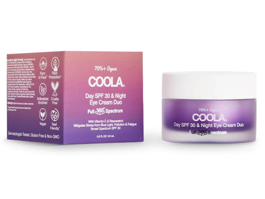 COOLA SUNCARE Full Spectrum 360° Day SPF 30 & Night Organic Eye Cream Duo Desktop
