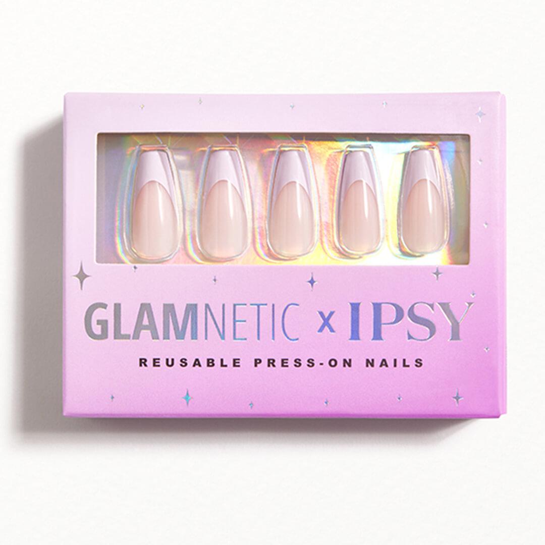 GLAMNETIC Glamnetic x IPSY Reusable Press-On Nails in LILAC SKY Desktop