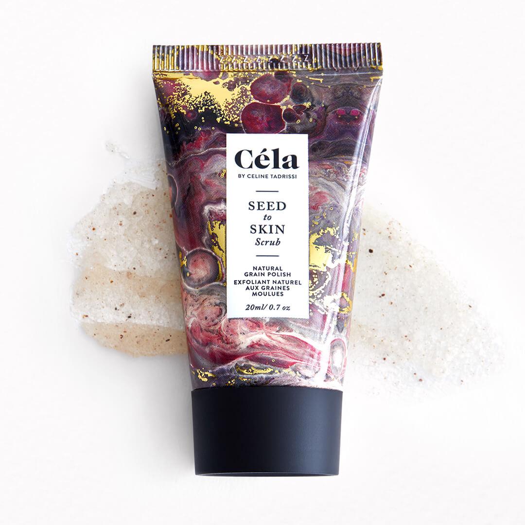 CÉLA Seed to Skin Scrub Natural Grain Polish Desktop