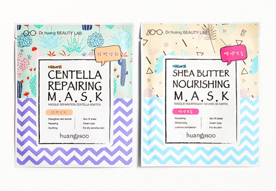 HUANGJISOO Sheet Mask Duo in Centella & Shea Butter Desktop