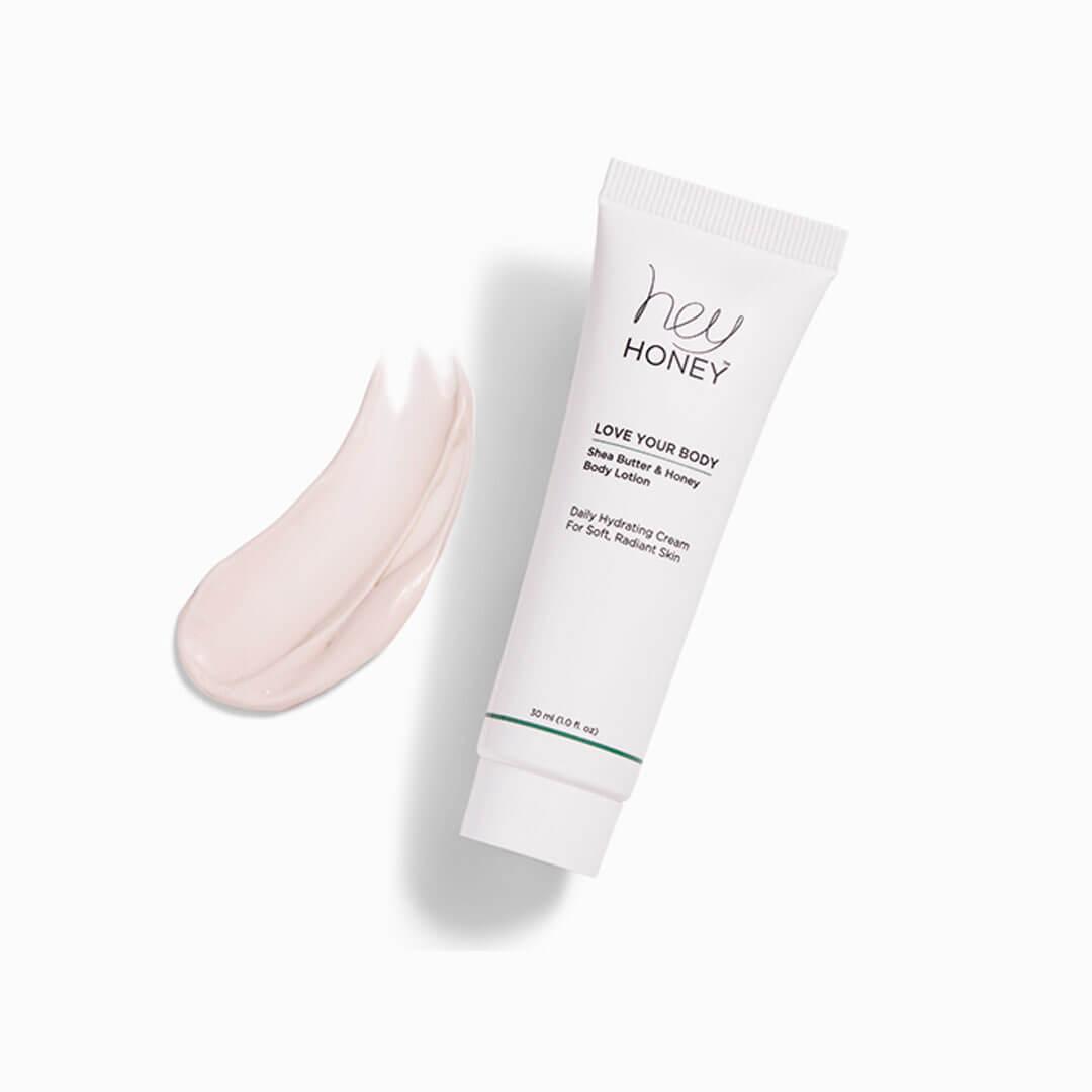 HEY HONEY Love Your Body Shea Butter & Honey Body Lotion Mobile