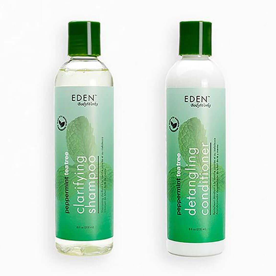 EDEN BODYWORKS Peppermint Tea Tree Shampoo & Conditioner Desktop