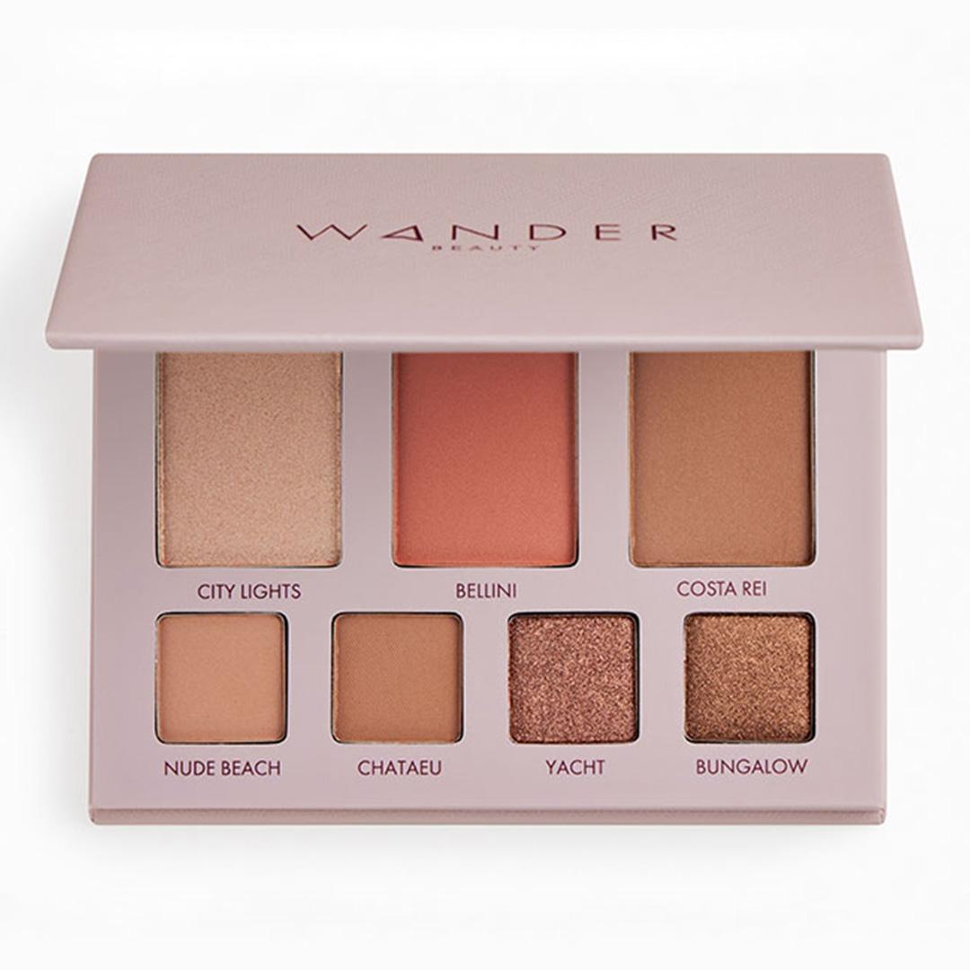 WANDER BEAUTY Getaway Eye & Face Palette in Sunkissed Mobile productId:p-l5haz9tv8d451i5