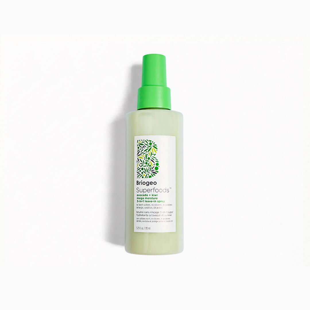 BRIOGEO HAIR CARE Superfoods Avocado + Kiwi Mega Moisture 3-in-1 Leave-In Spray Desktop