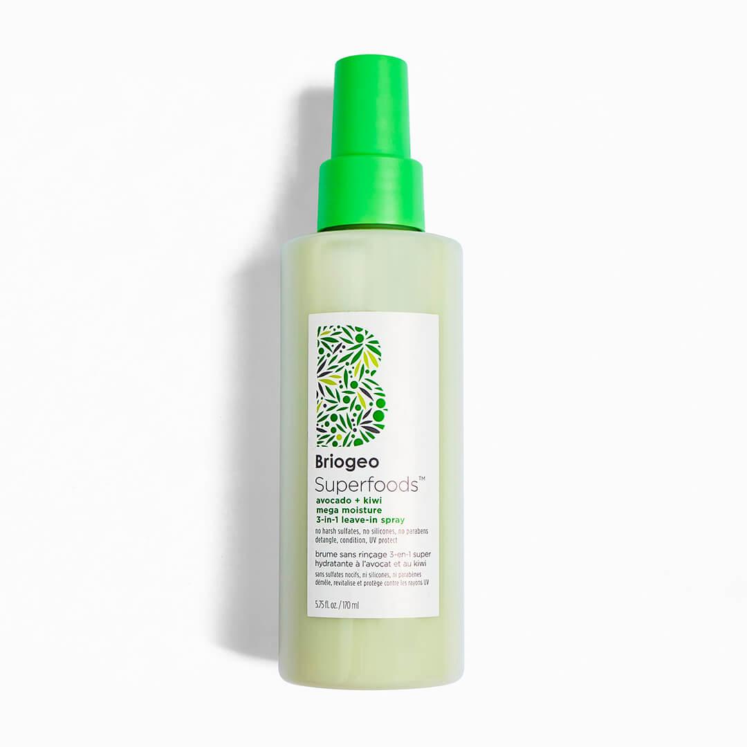 BRIOGEO HAIR CARE Superfoods Avocado + Kiwi Mega Moisture 3-in-1 Leave-In Spray Mobile