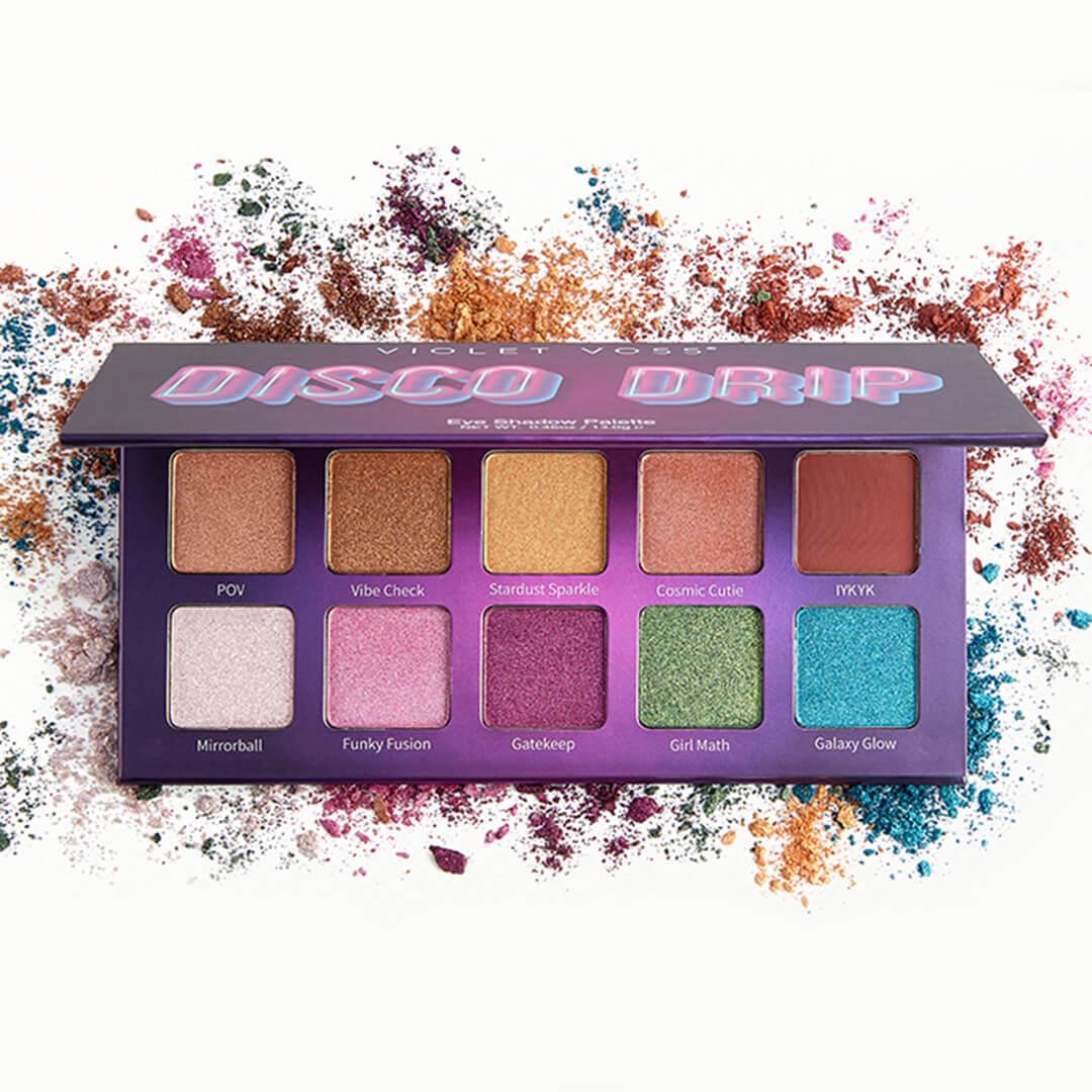 VIOLET VOSS Disco Drip Eye Shadow Palette Desktop