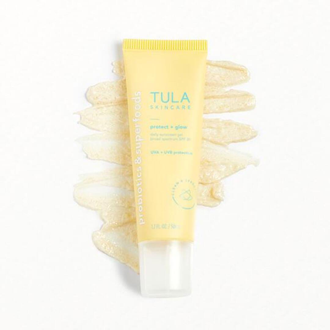 TULA Skincare Protect + Glow Daily Sunscreen SPF 30 Gel Desktop