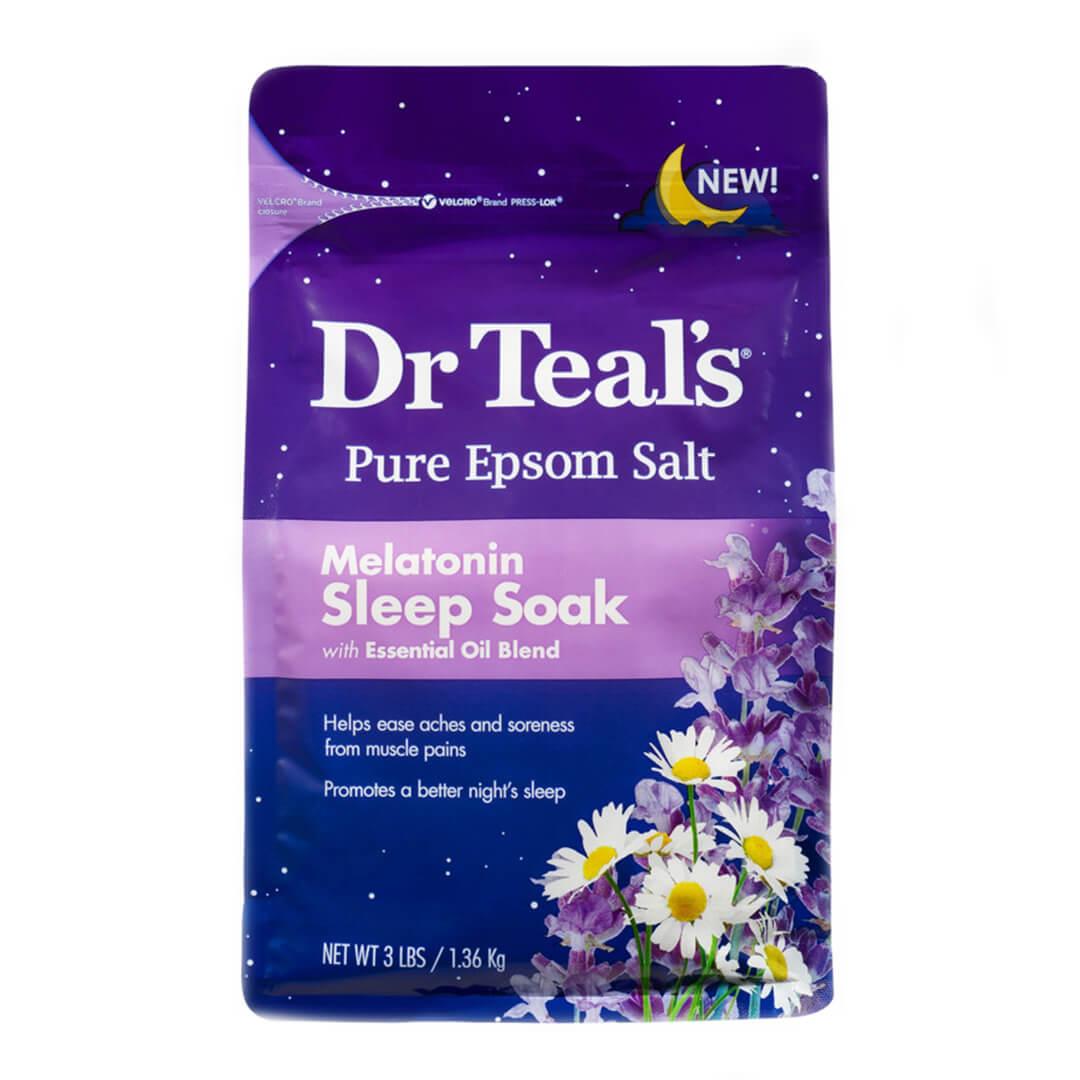 DR. TEAL'S Pure Epsom Salt Melatonin Sleep Soak Desktop