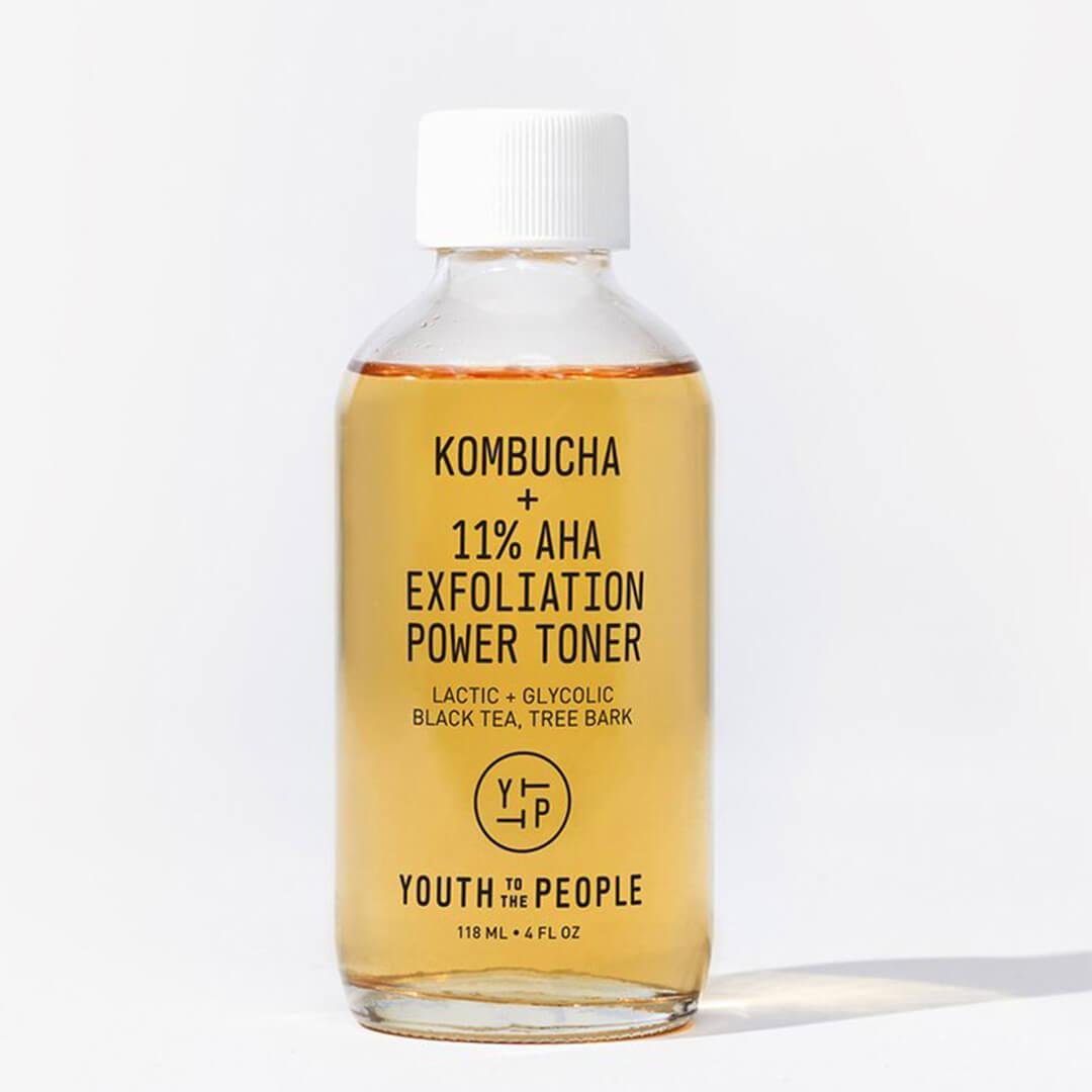 YOUTH TO THE PEOPLE Kombucha + 11% AHA Exfoliation Power Toner Desktop